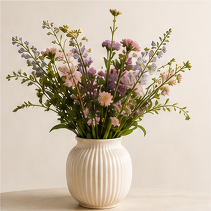 Blomster og chokolade